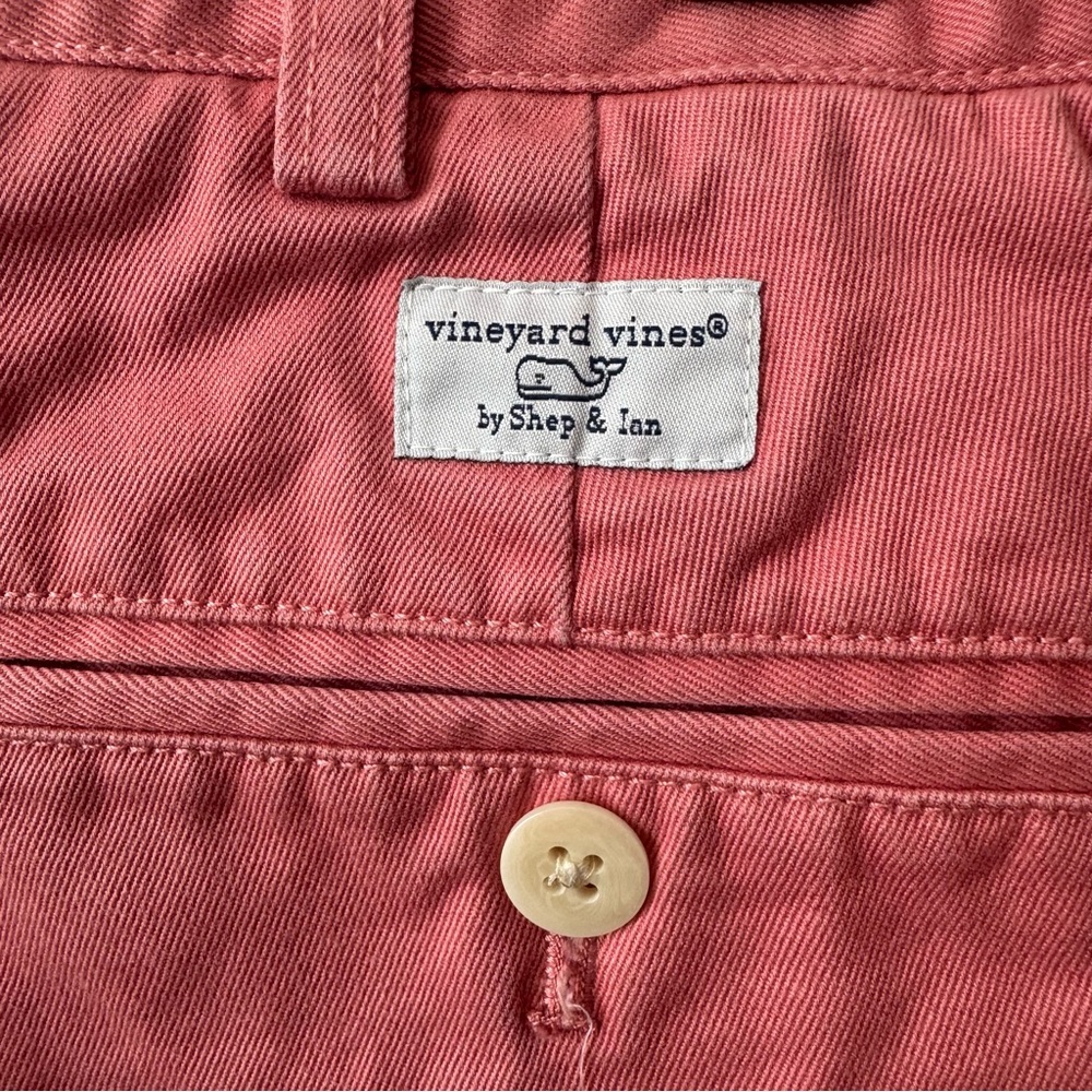 Vineyard Vines Club Pant Chinos in Pink Coral. Relaxed Straight Leg. Men’s 38X32 - Picture 9 of 13